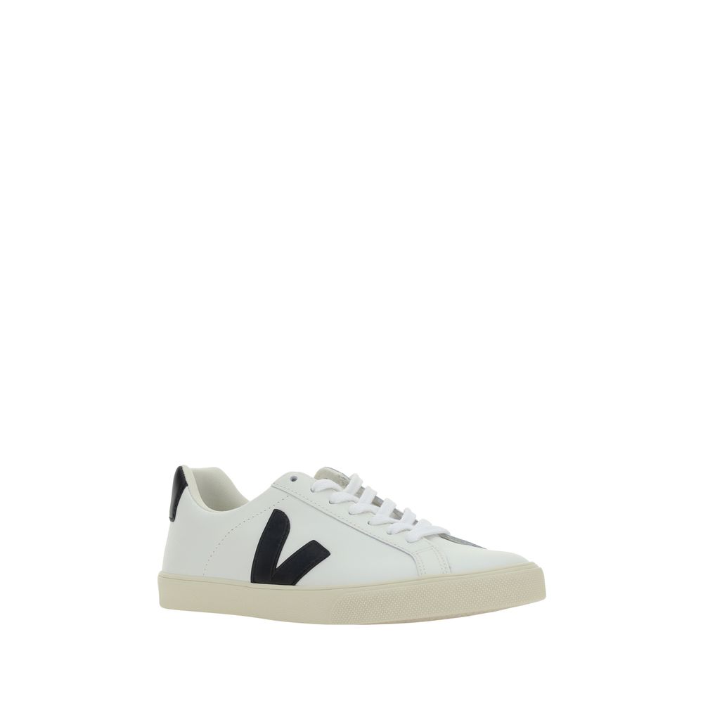 Veja White Calf Leather Bos Taurus Sneakers Veja