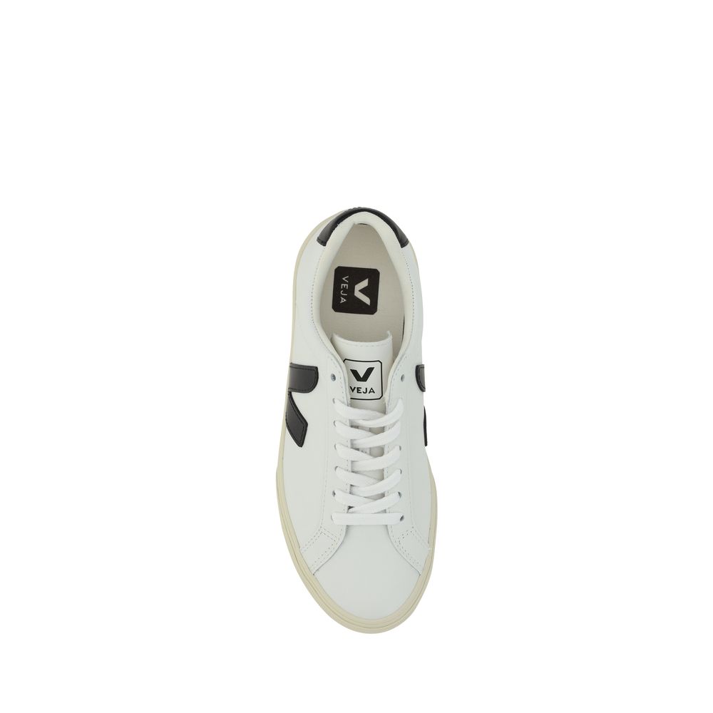 Veja White Calf Leather Bos Taurus Sneakers Veja