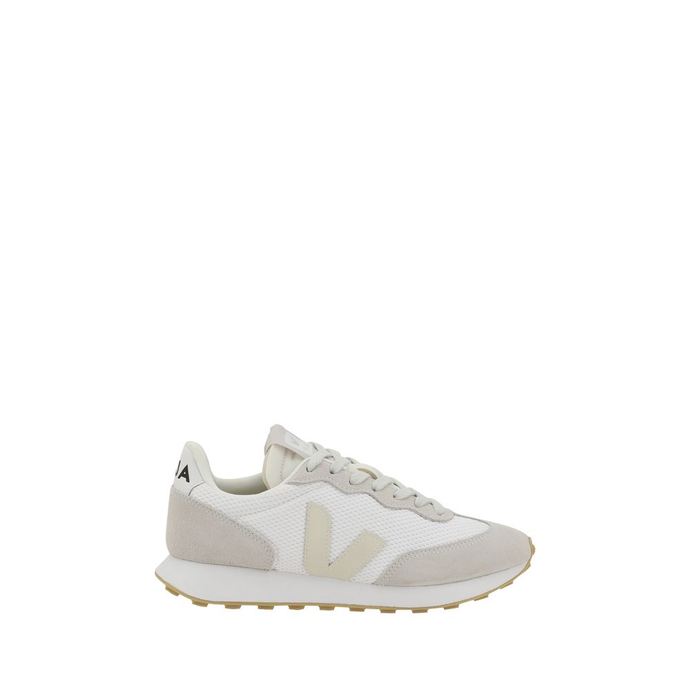 Veja White Calf Leather Bos Taurus Sneakers - Eljoys Fashion 