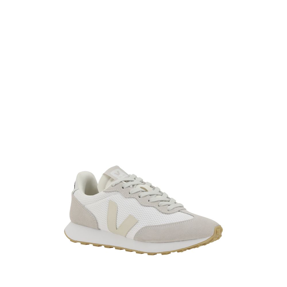 Veja White Calf Leather Bos Taurus Sneakers - Eljoys Fashion 