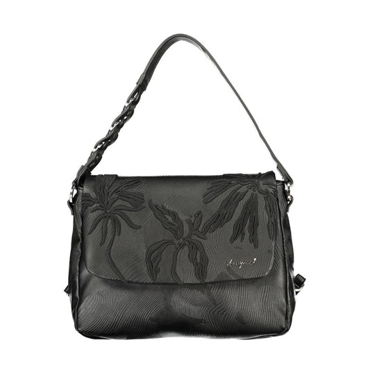 Desigual Black Polyurethane Women Backpack Desigual