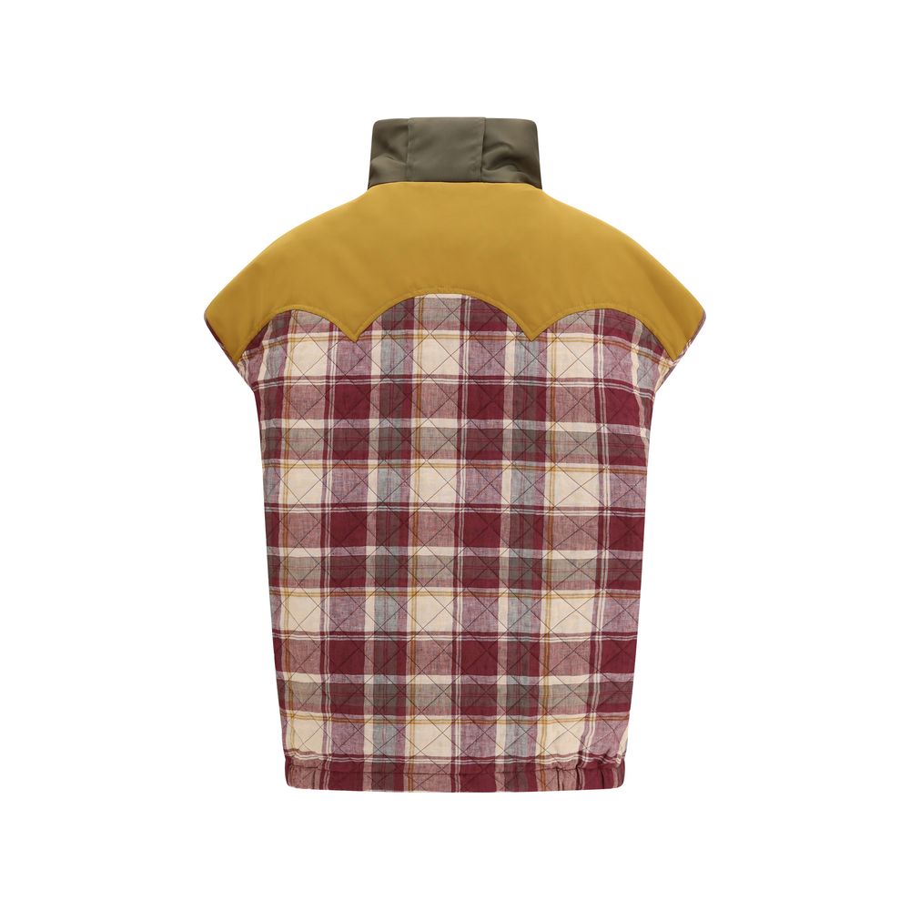 MARBELL Multicolor Polyamide Sleveless Jacket