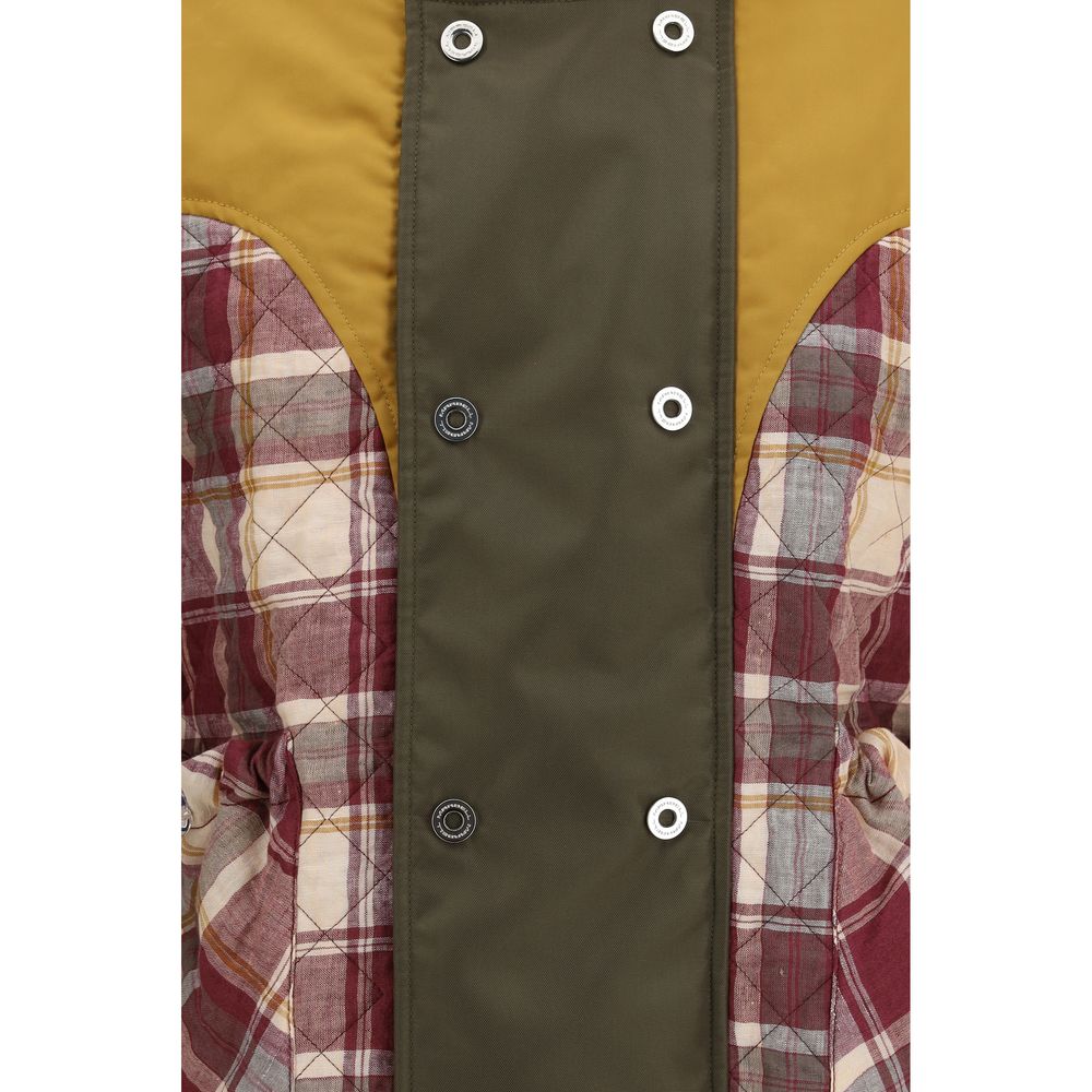 MARBELL Multicolor Polyamide Sleveless Jacket