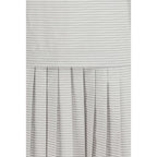 Thom Browne Gray Cotton Casual Dress