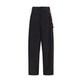 Darkpark Black Cotton Casual Pants Darkpark