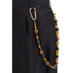 Darkpark Black Cotton Casual Pants Darkpark