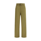 Darkpark bicolor modal casual pants in black and gray, featuring a relaxed fit and comfortable fabric, displayed flat.