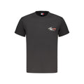Tommy Hilfiger Black Cotton Men T-Shirt Tommy Hilfiger