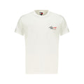 Tommy Hilfiger White Cotton Men T-Shirt Tommy Hilfiger