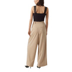 Black Vero Moda viscose tank top displayed on a hanger with a simple background.