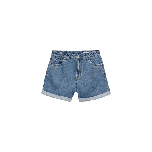 Vero Moda Light Blue Cotton Shorts Vero Moda