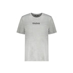 Gray cotton T-shirt by Balmain featuring a classic crew neck and minimalist design, perfect for casual wear.