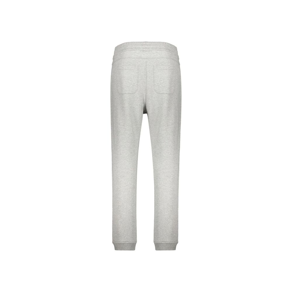 Balmain Gray Cotton Joggers Workout Pants