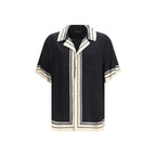 Dolce & Gabbana Multicolor Silk Shortsleeve Shirt