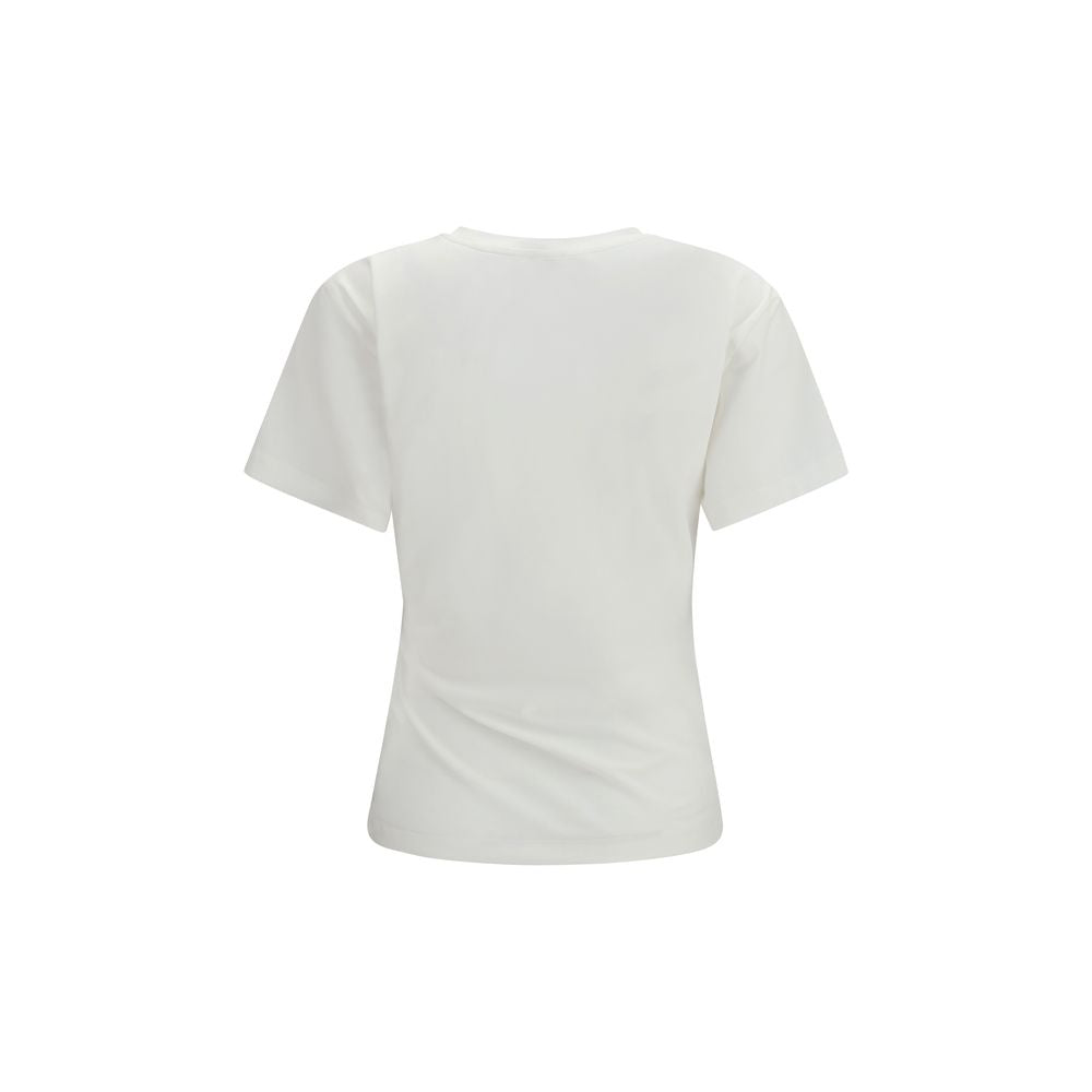 PINKO White Cotton T-Shirt PINKO