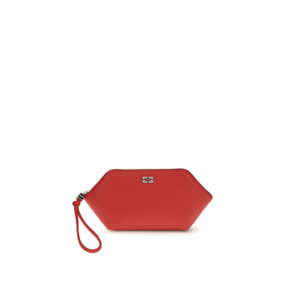 Ganni Multicolor Recycled Leather Clutch Bag Ganni