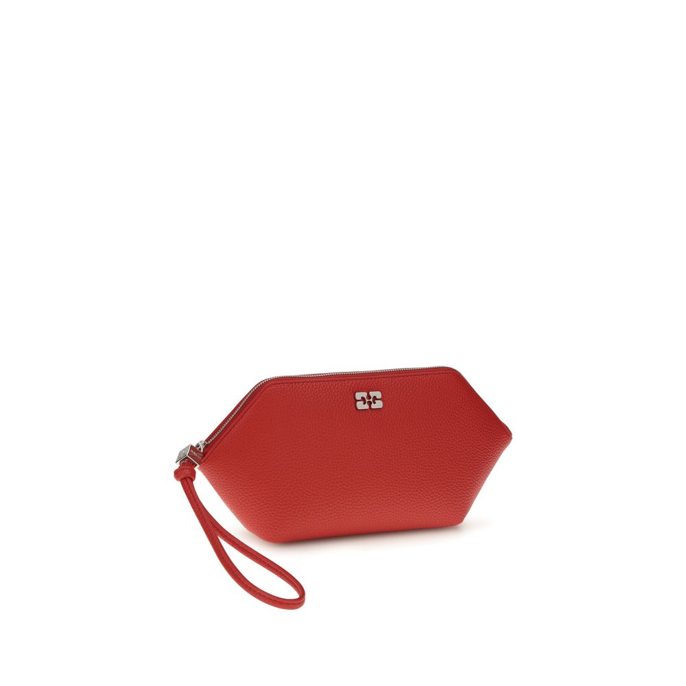 Ganni Multicolor Recycled Leather Clutch Bag Ganni