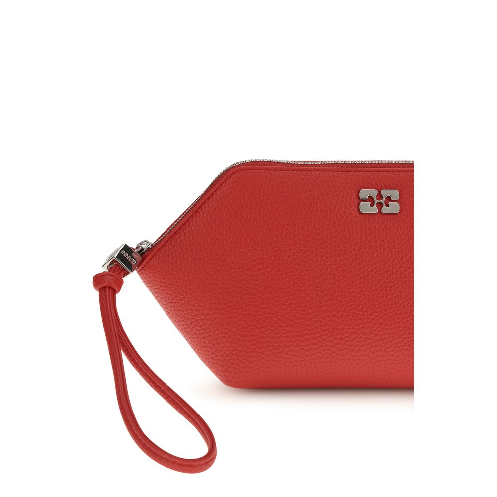 Ganni Multicolor Recycled Leather Clutch Bag Ganni