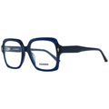 Sandro blue acetate glasses frames with sleek design and clear lenses, stylish eyewear accessory for everyday wear.