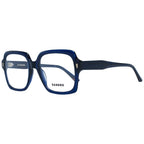 Sandro blue acetate glasses frames with sleek design and clear lenses, stylish eyewear accessory for everyday wear.