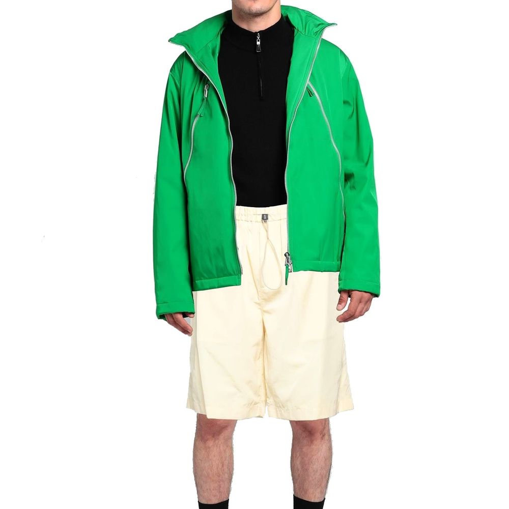 Jil Sander Bicolor Polyamide Shorts