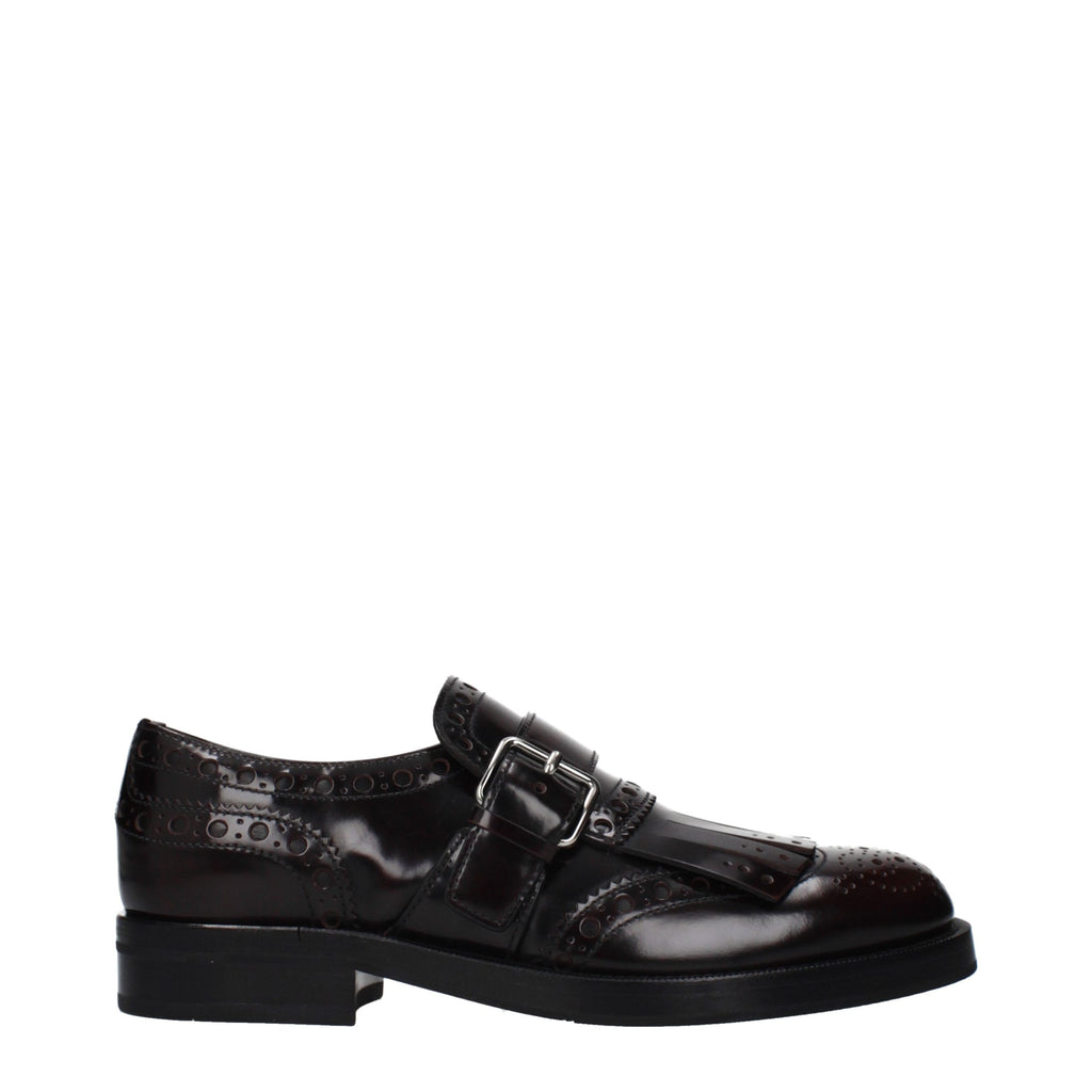 Church's Red Leather Slip-On Loafers Church's