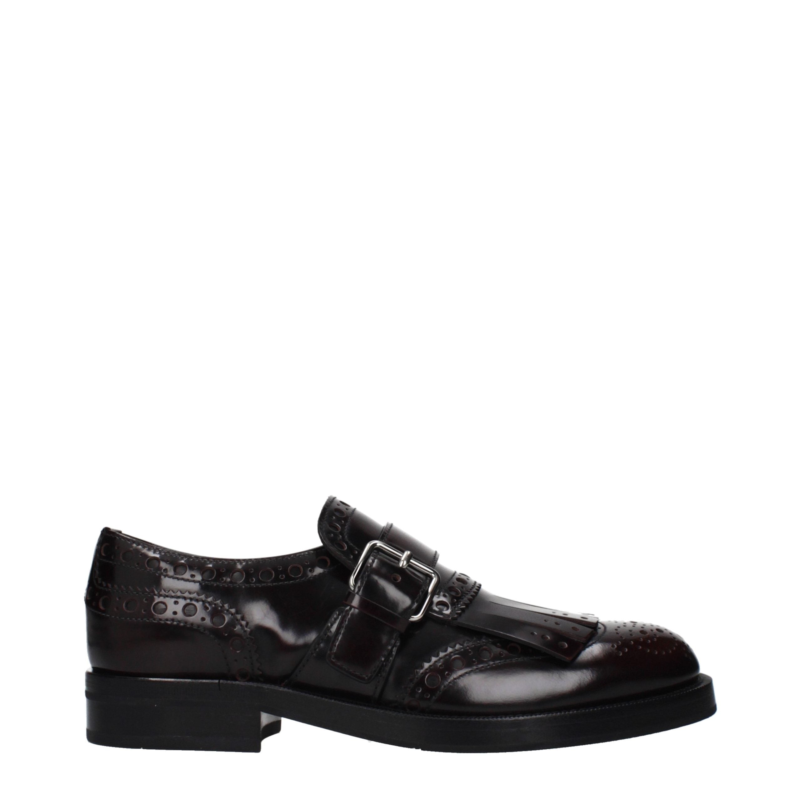 Church's Red Leather Slip-On Loafers Church's