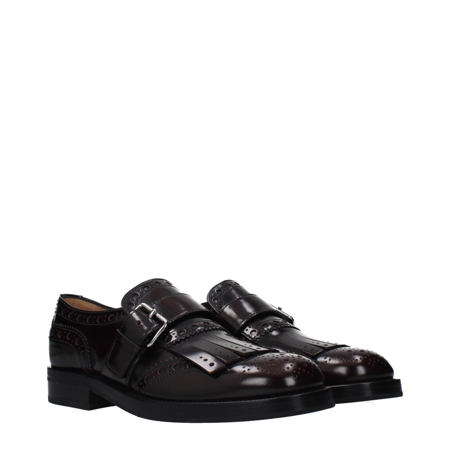 Church's Red Leather Slip-On Loafers Church's