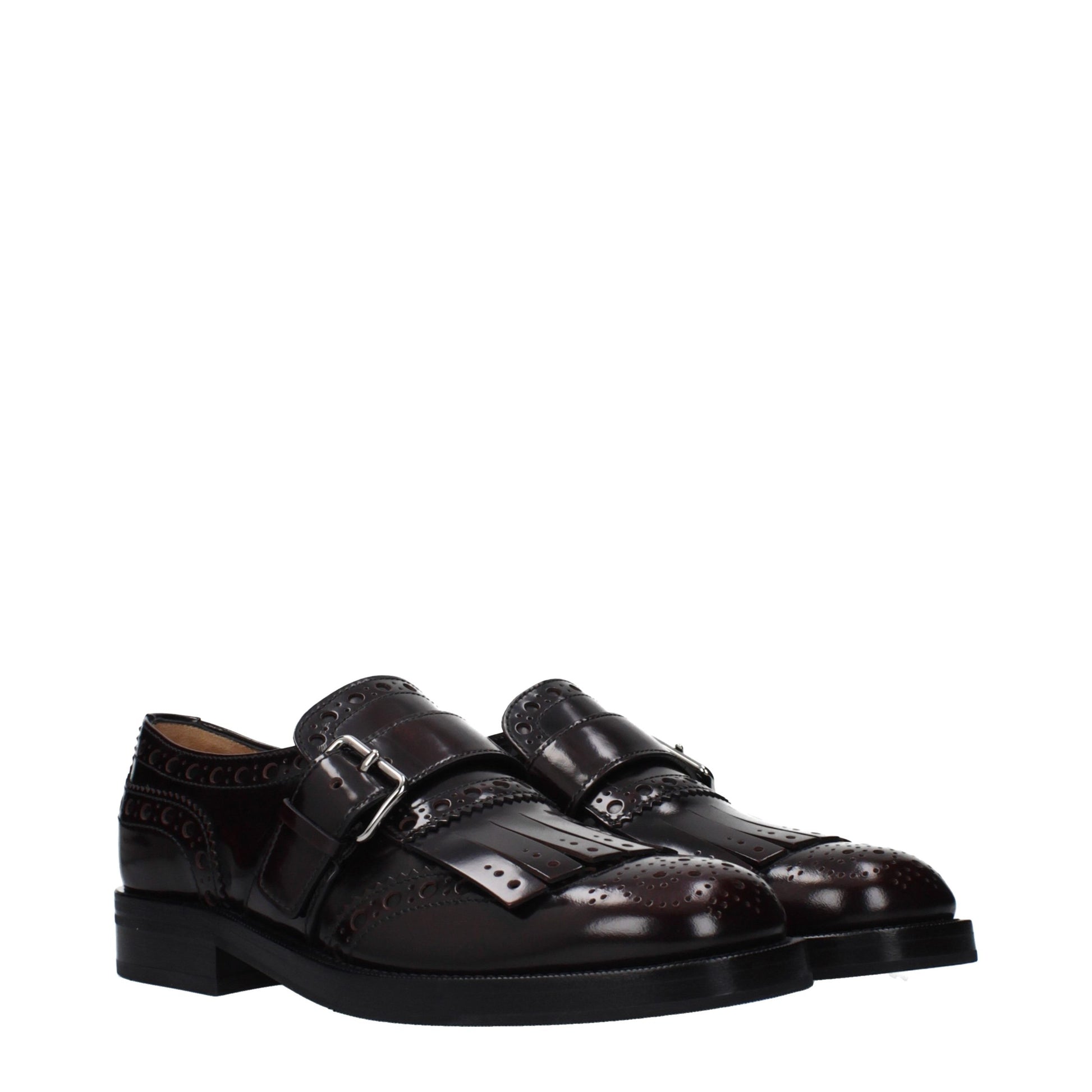 Church's Red Leather Slip-On Loafers Church's