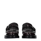 Church's red leather slip-on loafers with smooth finish and classic design, perfect for stylish and comfortable formal wear.