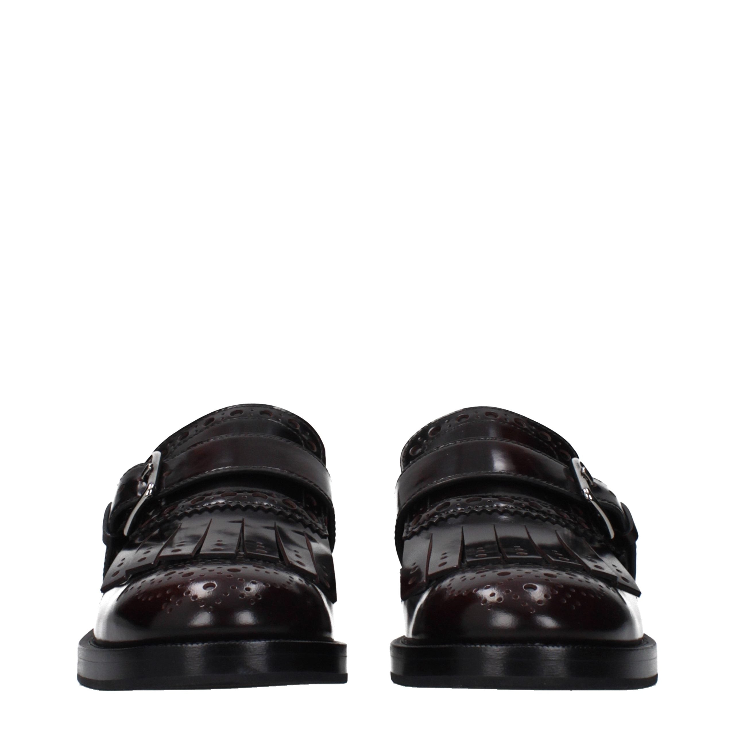 Church's Red Leather Slip-On Loafers Church's