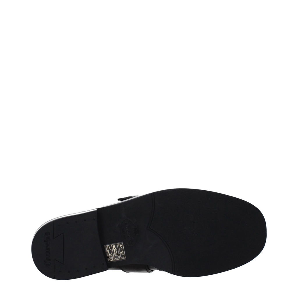 Church's Red Leather Slip-On Loafers Church's