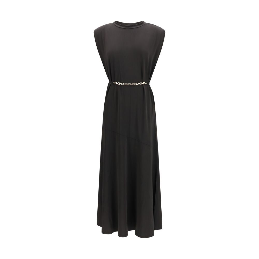 PINKO Black Acetate Casual Dress - Eljoys Fashion 