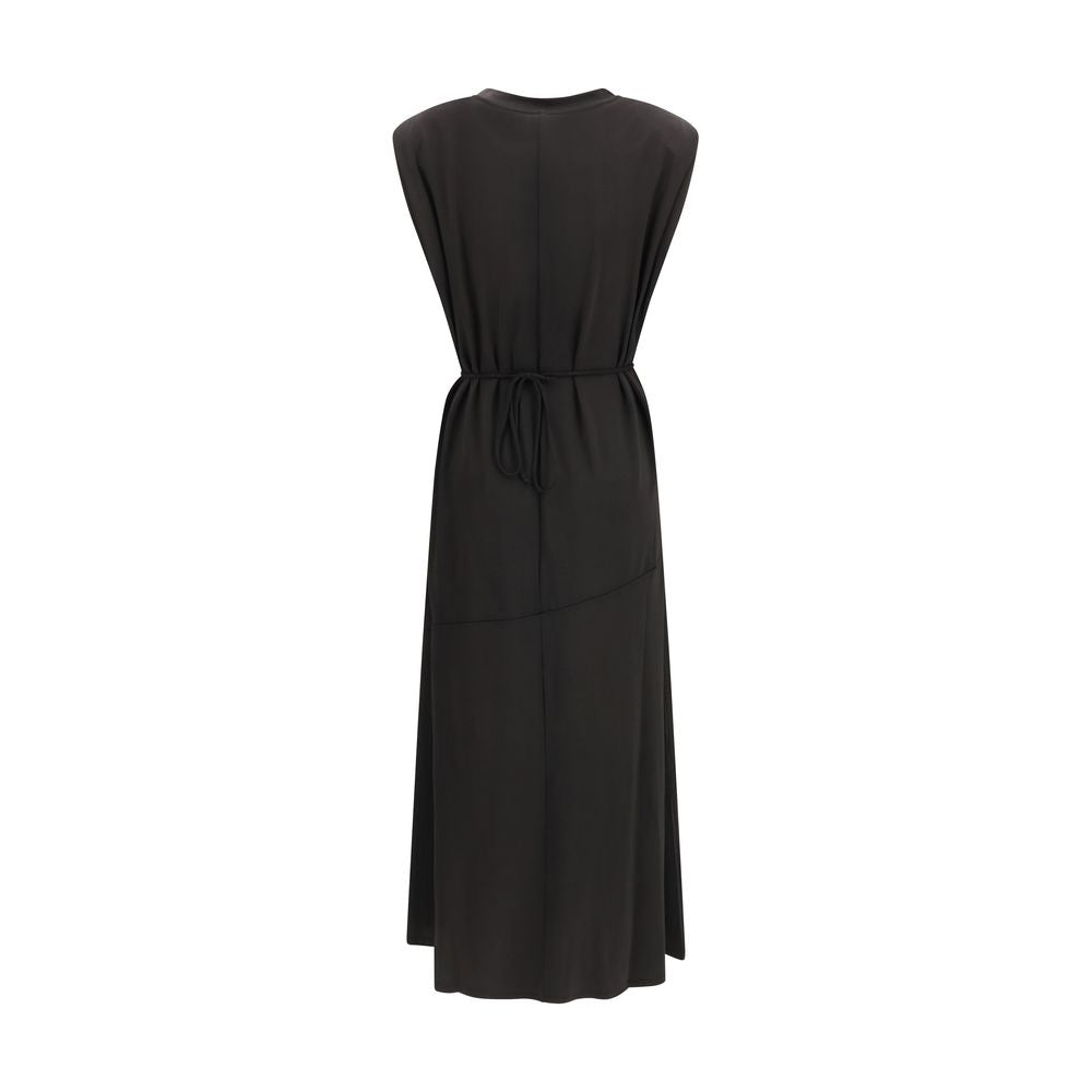PINKO Black Acetate Casual Dress - Eljoys Fashion 
