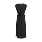 PINKO Black Acetate Casual Dress - Eljoys Fashion 