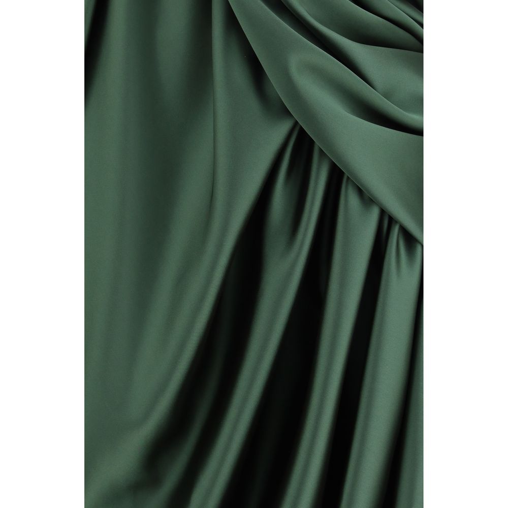 Vivienne Westwood Bicolor Polyester Casual Dress Vivienne Westwood