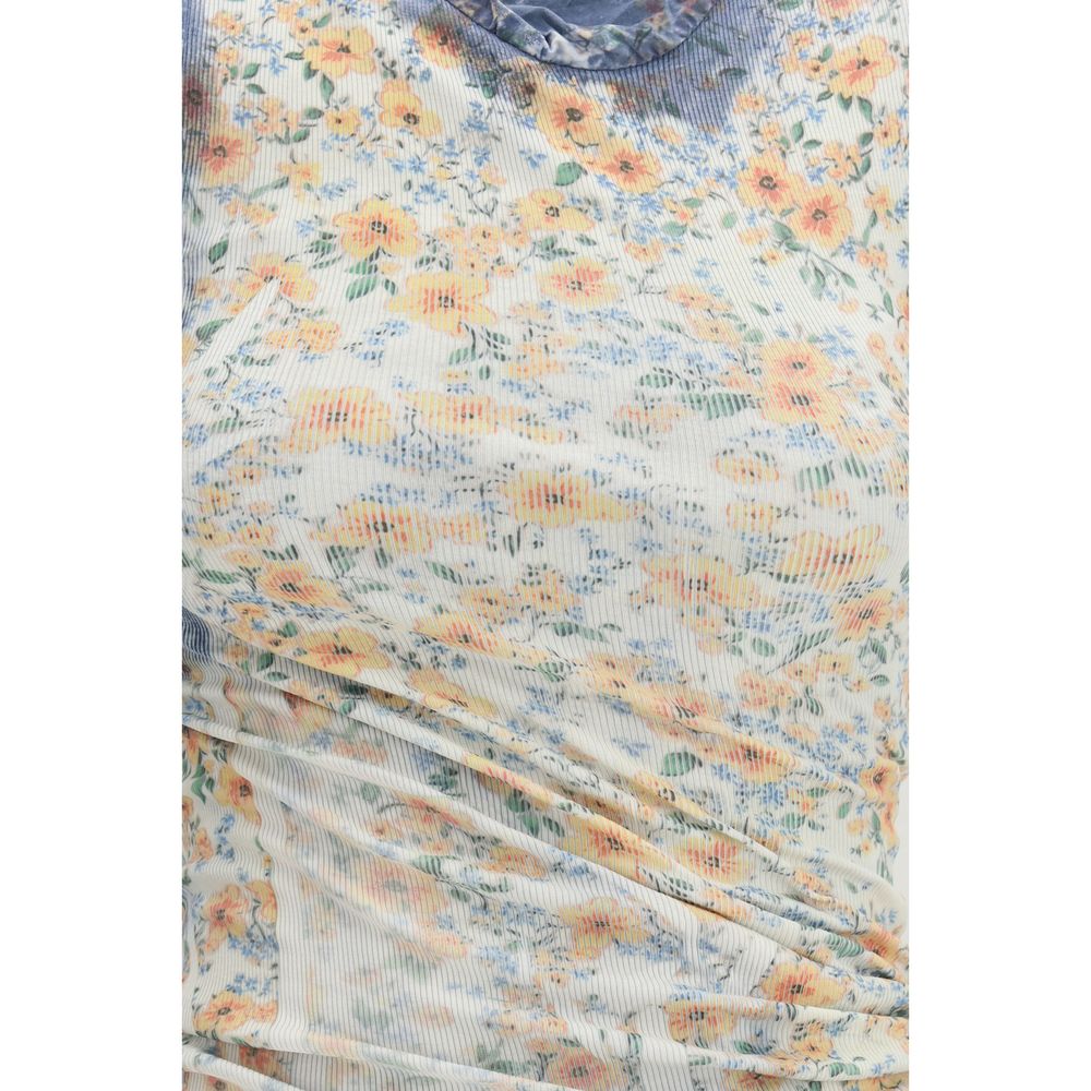 Diesel Multicolor Cotton Casual Dress Diesel
