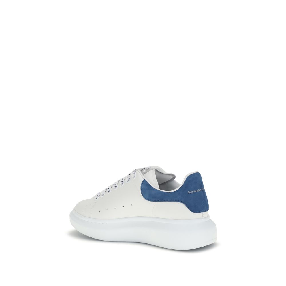 Alexander McQueen White Calf Leather Bos Taurus Platform Sneakers Alexander McQueen