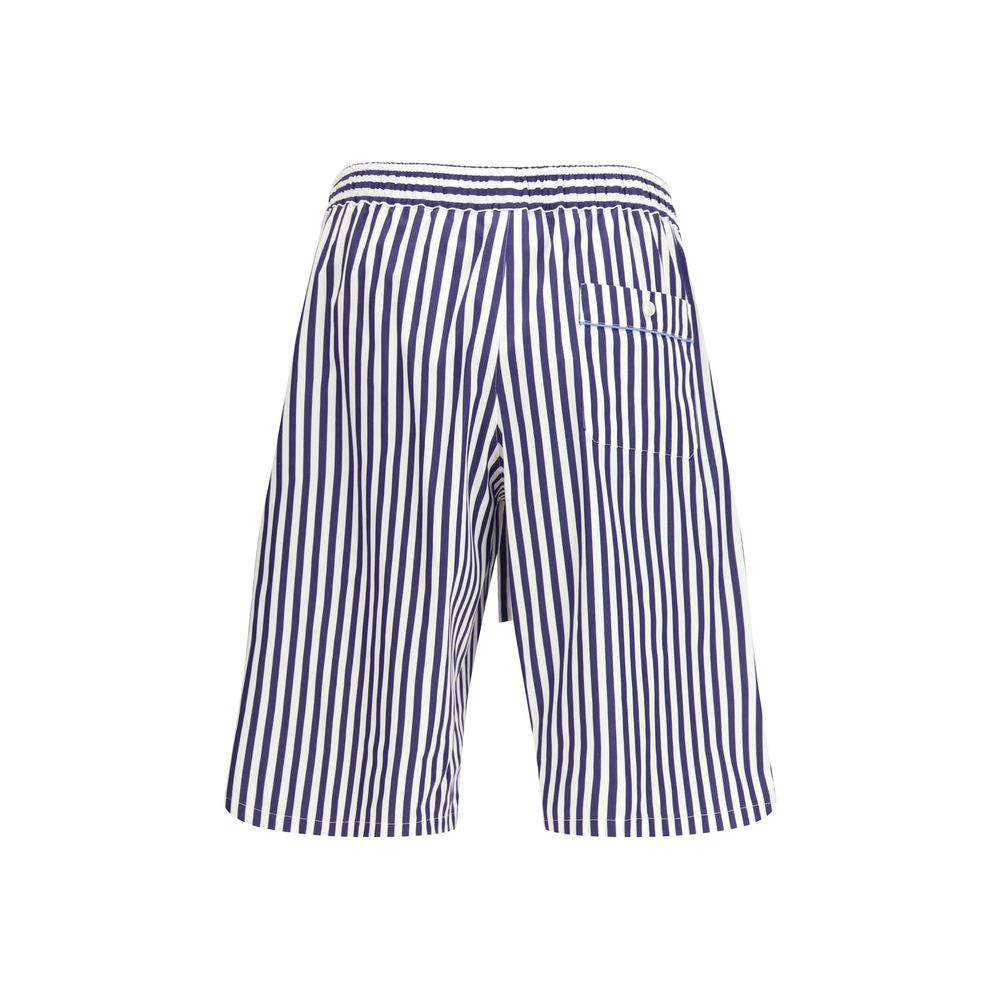 Dolce & Gabbana Multicolor Cotton Bermuda Shorts Dolce & Gabbana