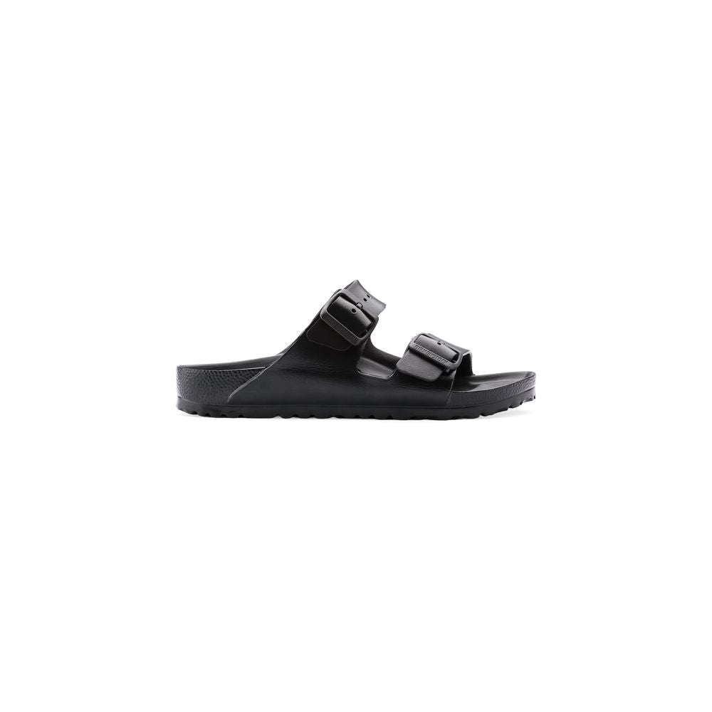 Birkenstock Black Polyester Flat Sandals Birkenstock