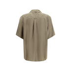 Saint Laurent Multicolor Silk Pattern Shirt