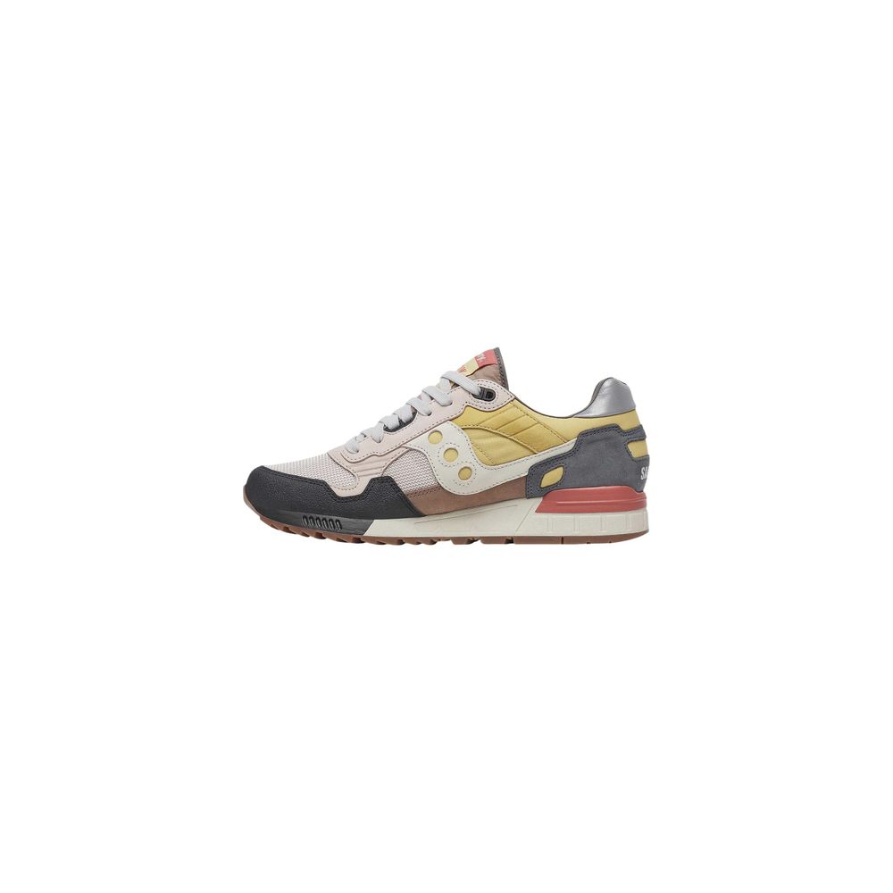 Saucony Beige Suede Leather Low Top Sneakers Saucony