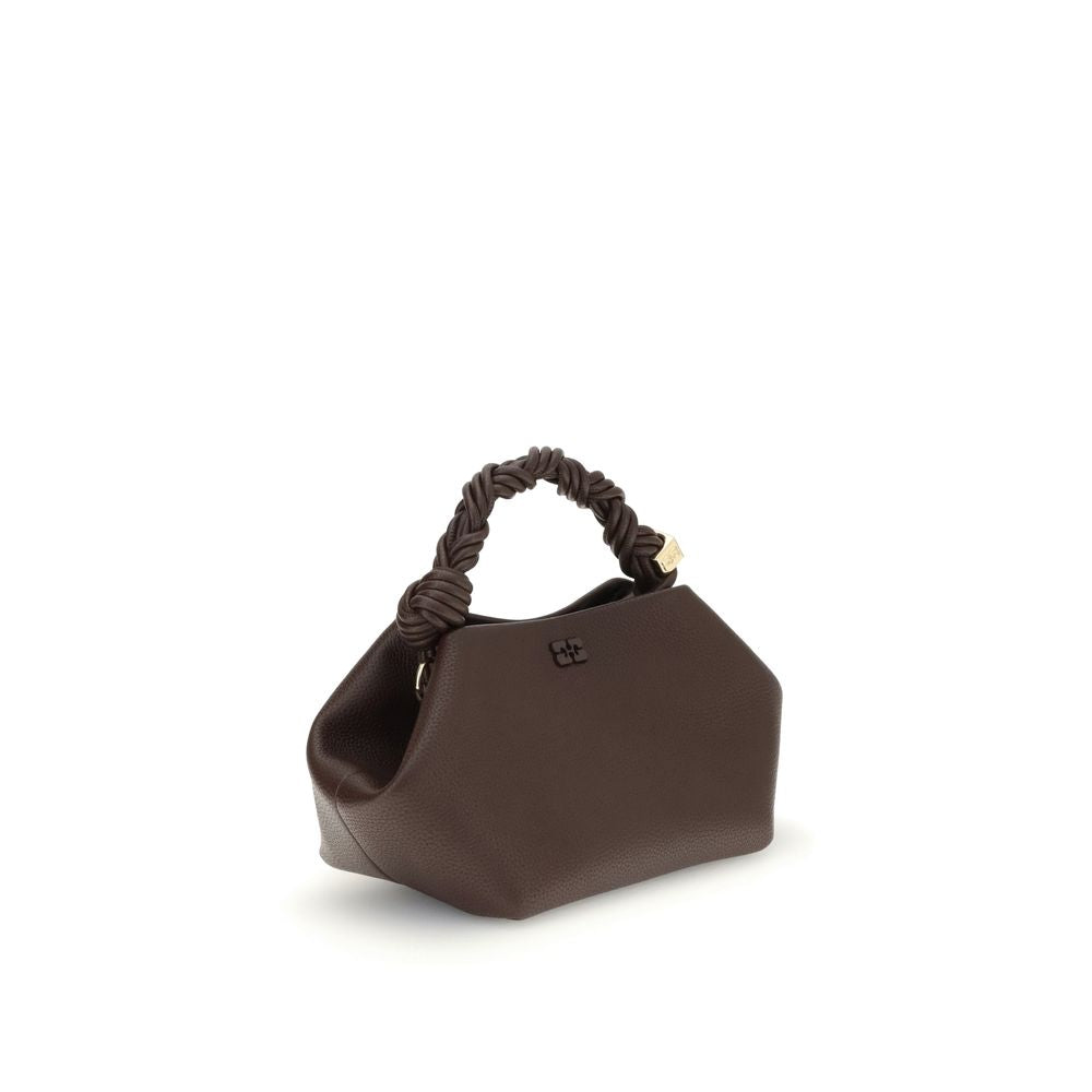 Ganni Brown Recycled Polyester Handbag Ganni