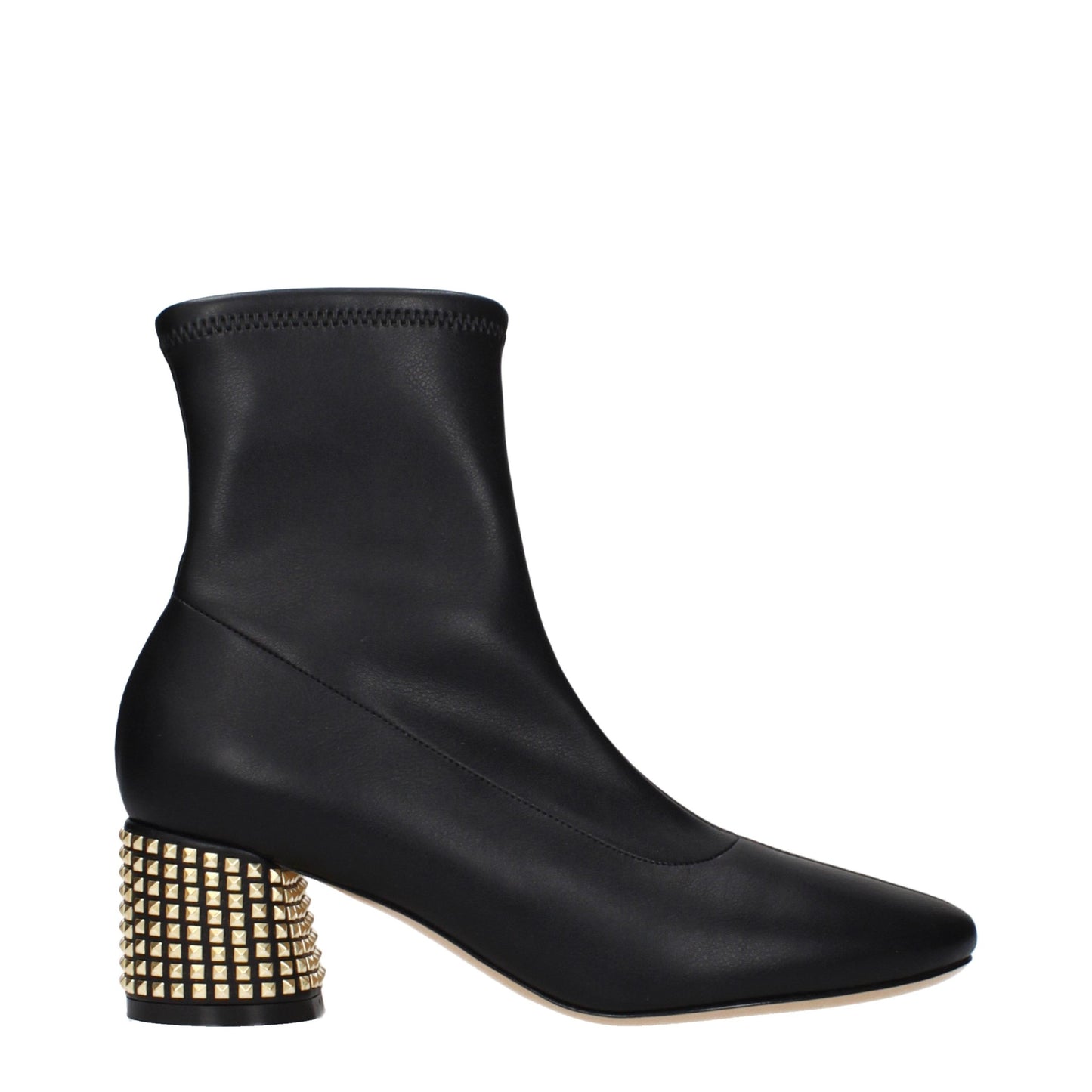 Casadei Black Leather Ankle Boots Casadei