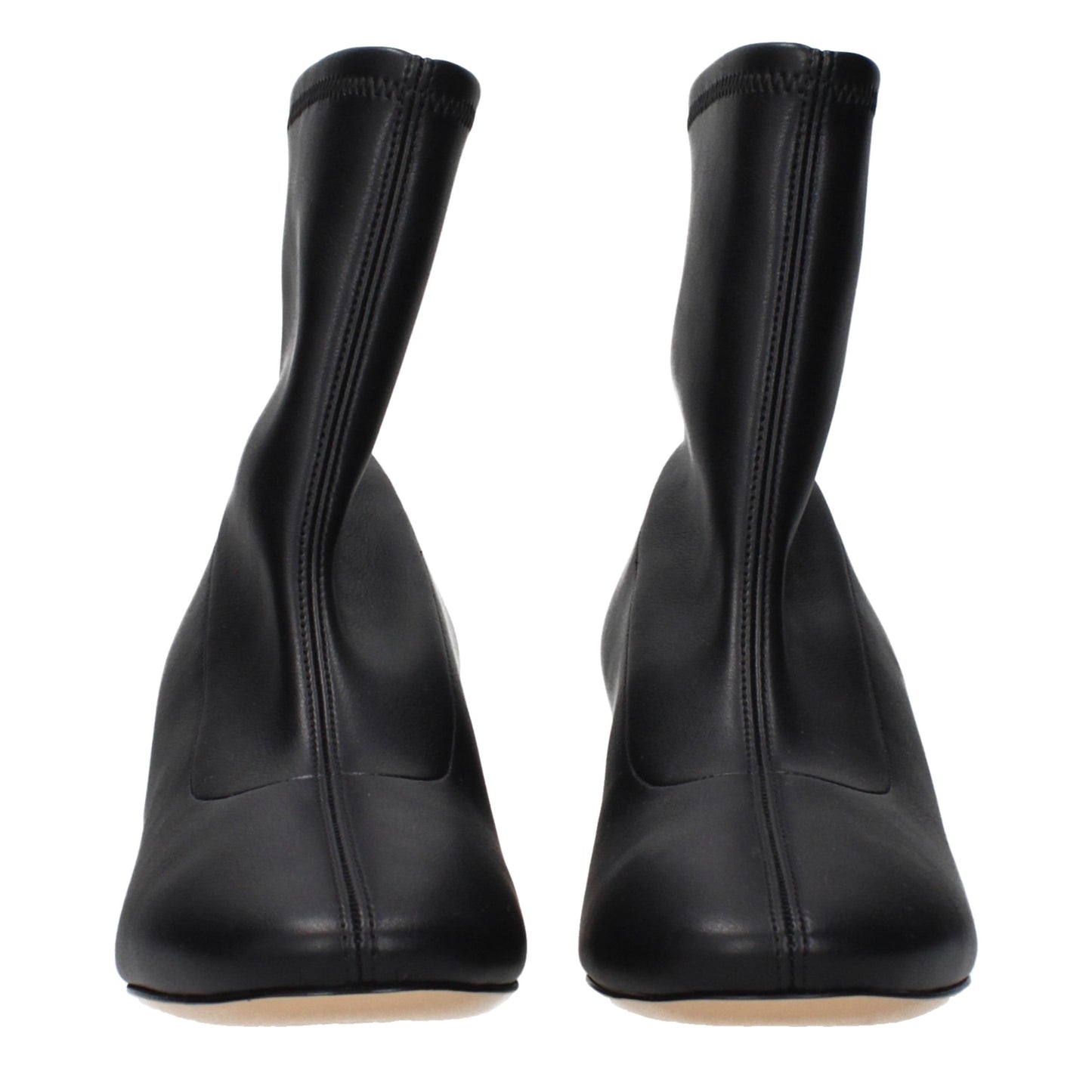 Casadei Black Leather Ankle Boots Casadei