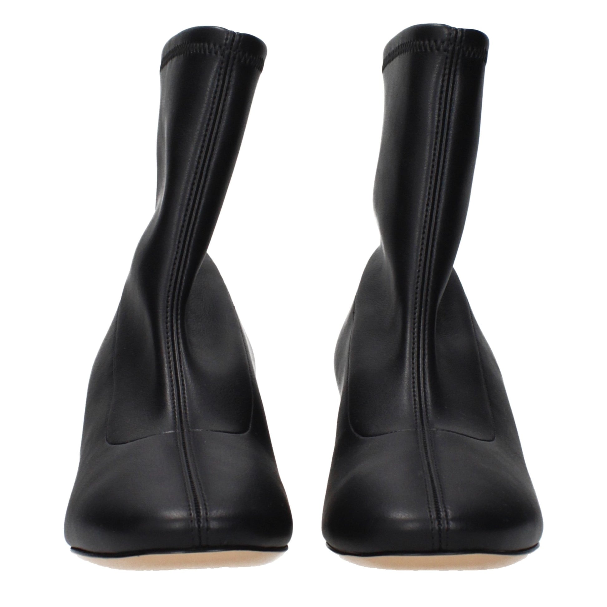 Casadei Black Leather Ankle Boots Casadei
