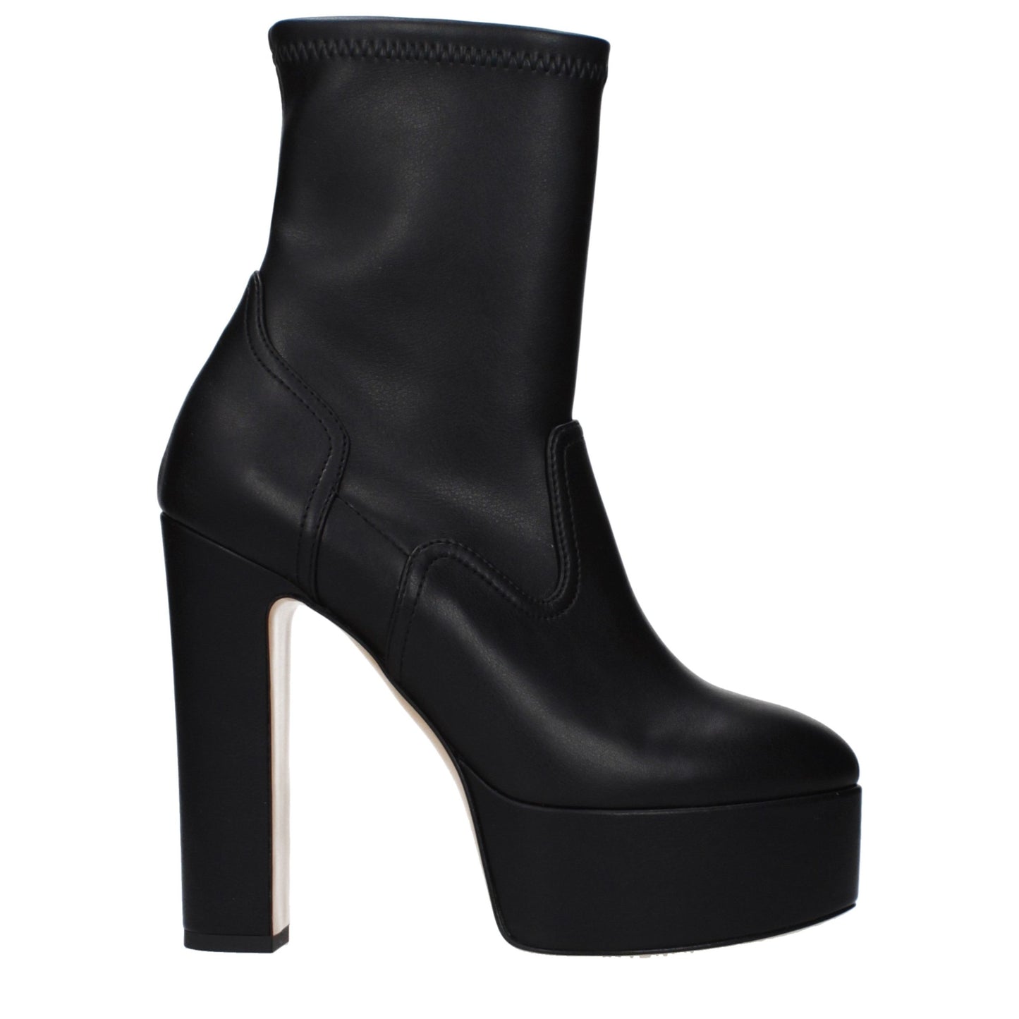 Casadei Black Leather Ankle Boots Casadei