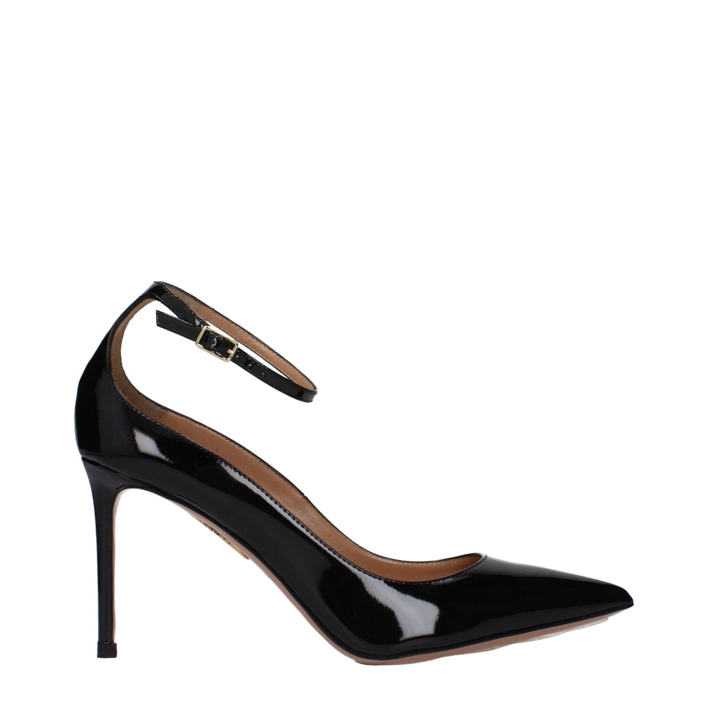 Aquazzura Black Leather High Heel Pumps Aquazzura