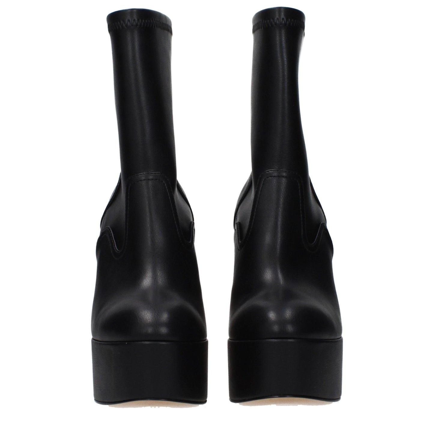 Casadei Black Leather Ankle Boots Casadei