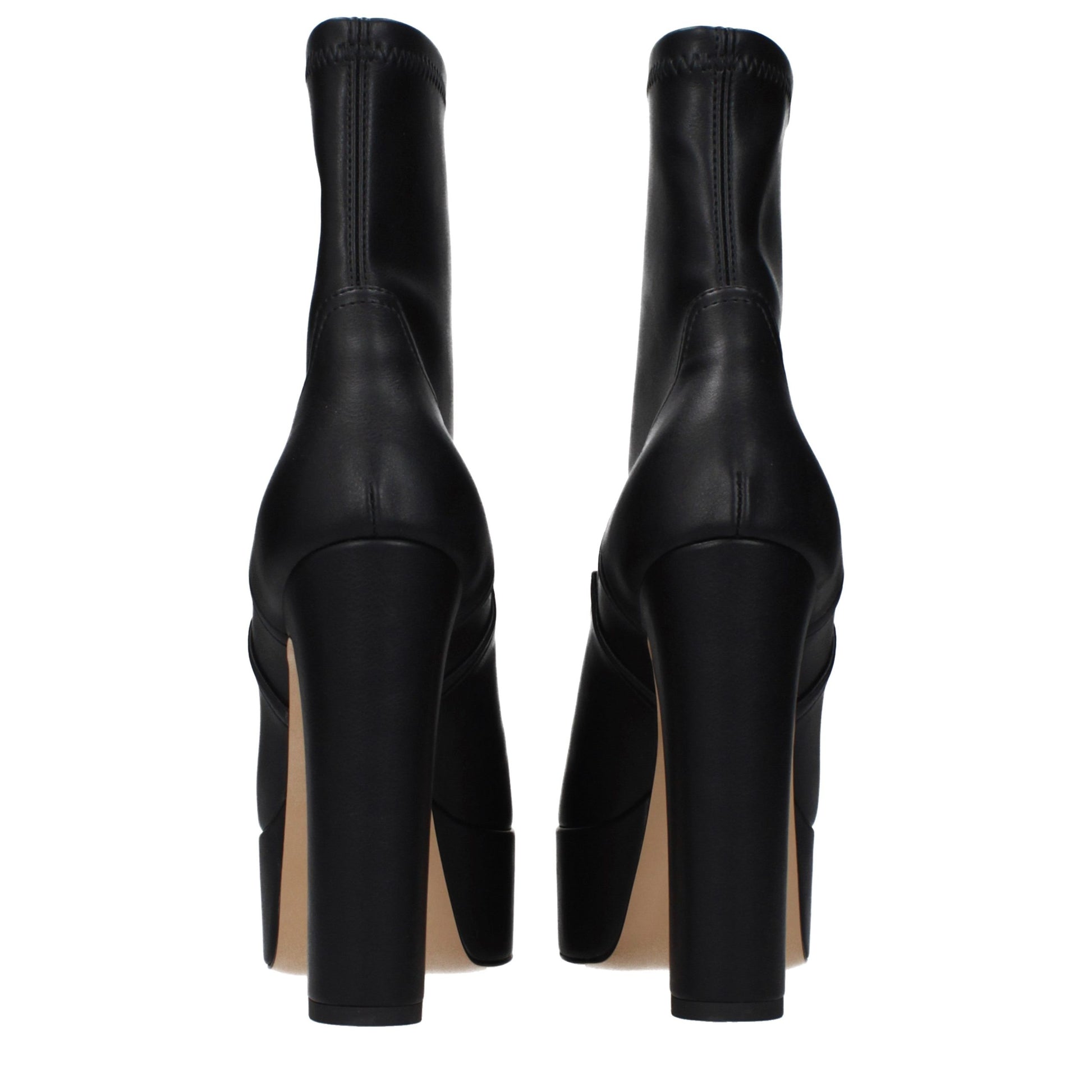 Casadei Black Leather Ankle Boots Casadei